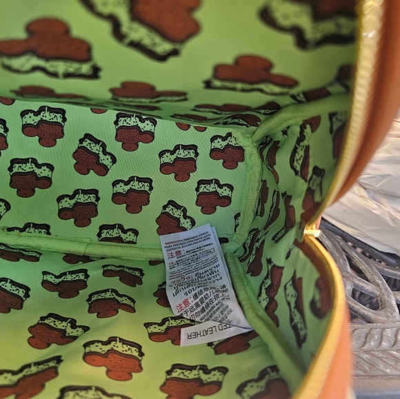 NWT LOUNGEFLY MINT CHOCOLATE CHIP BAG - Picture 6 of 6